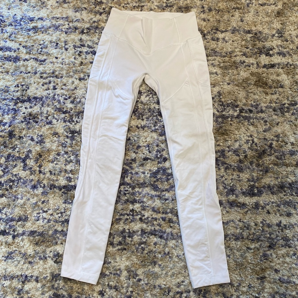 Lululemon White Leggings
